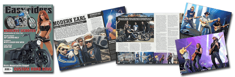 Publication Easy riders magazine - Emmanuel Marin